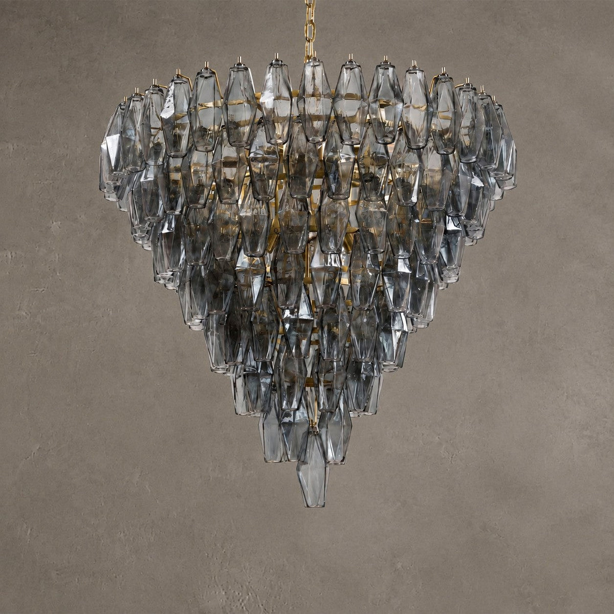 Asti Chandelier  Glass