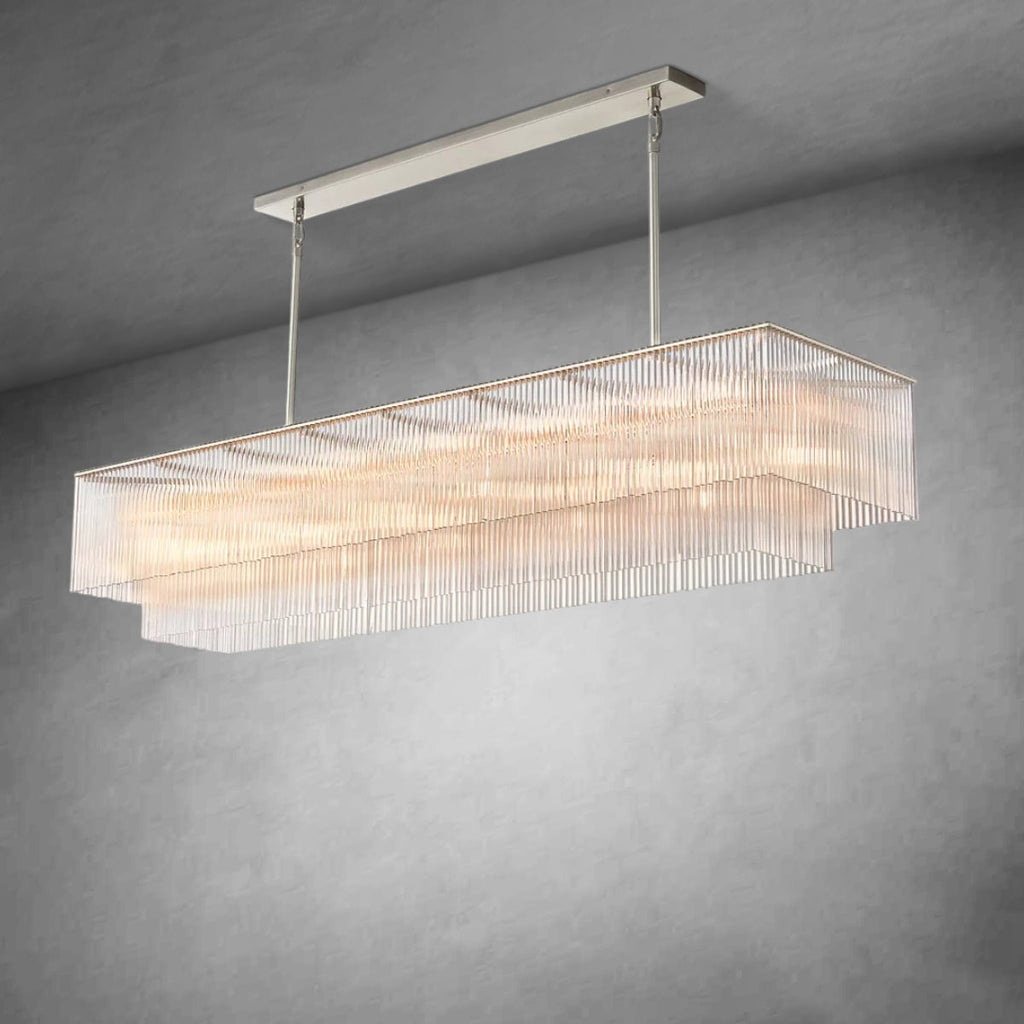 Amadeon Rectangular Chandelier 72"