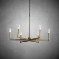 Thaddeas Forged Round Chandelier 36" 48” 60” 72”