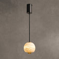 Orbelle  Bedroom Pendant Light  Alabaster Globe Modern