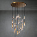 Raindrop Round Chandelier 47"