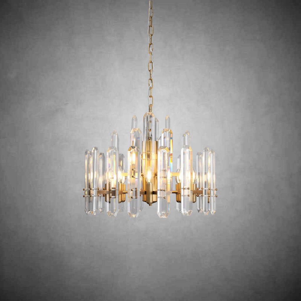Bonington Crystal Round Chandelier 24"36''48''