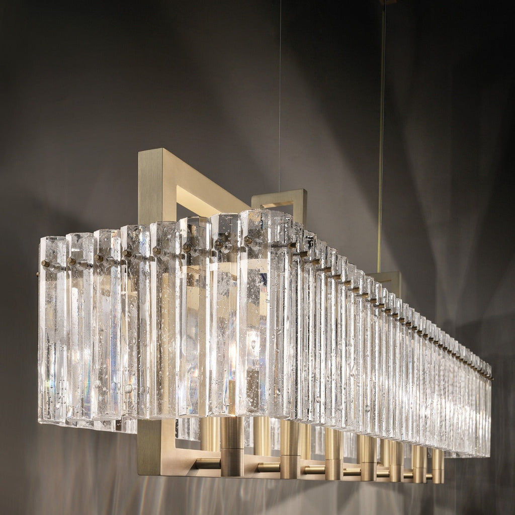 Crek S10 / S14 Modern Glass Chandelier 2 Sizes