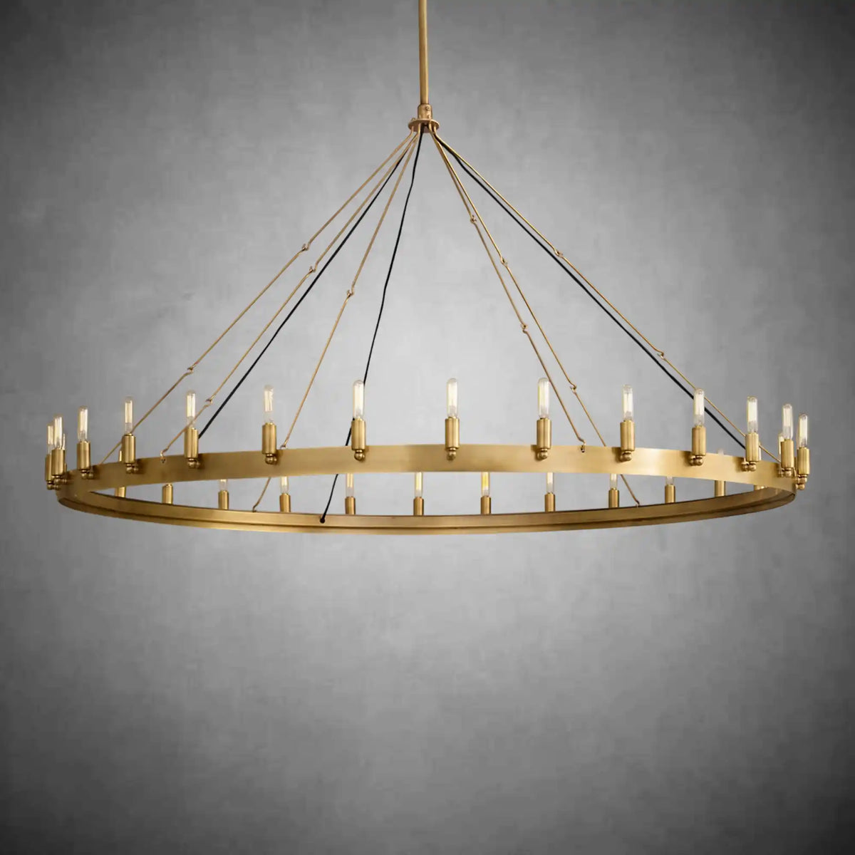 Dania Camina Luxury Vintage Round Chandelier