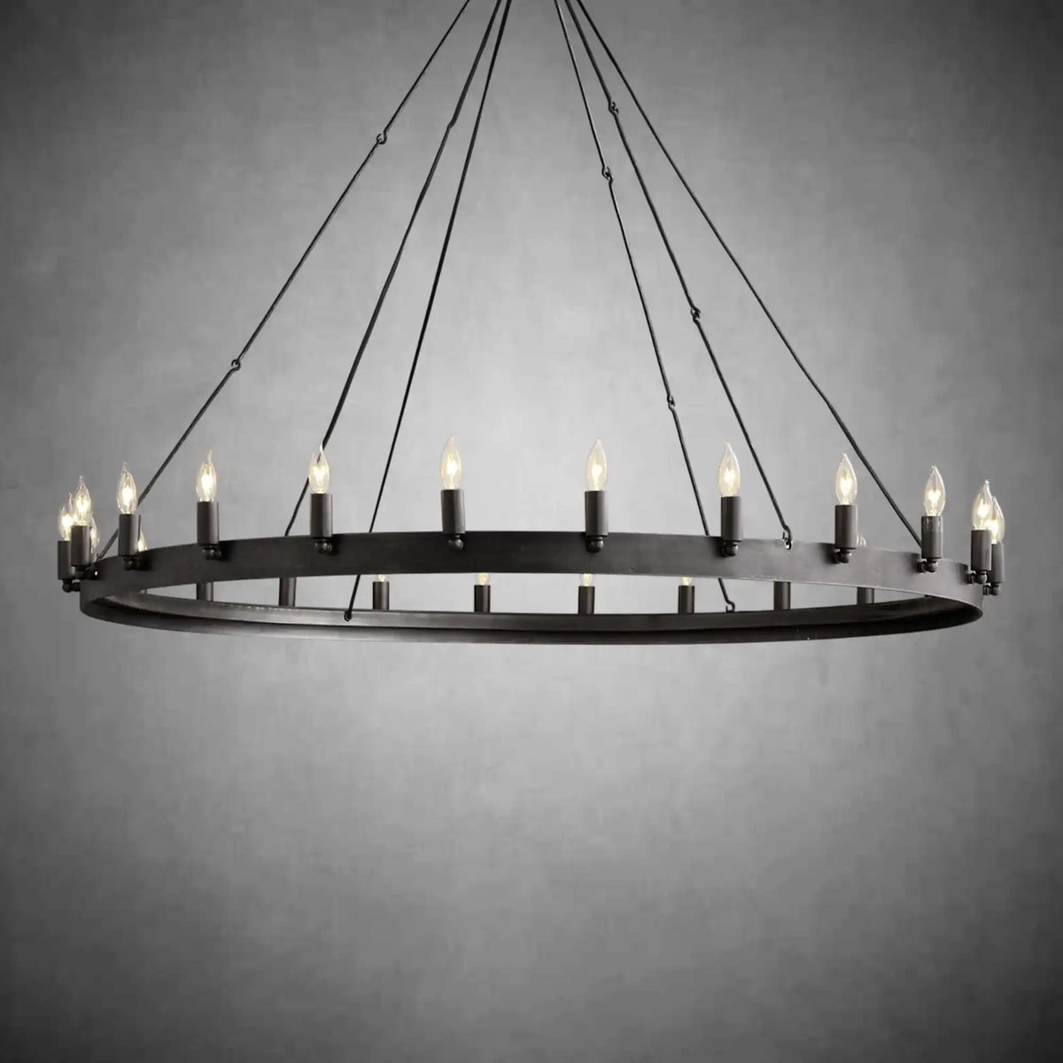 Dania Camina Luxury Vintage Round Chandelier