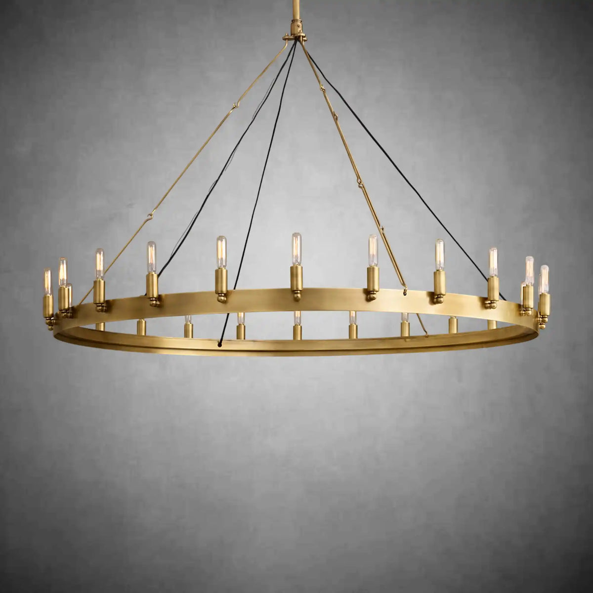 Dania Camina Luxury Vintage Round Chandelier