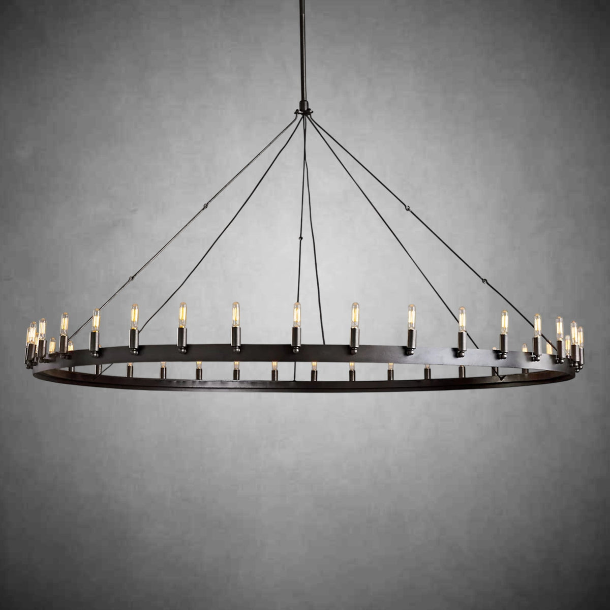 Dania Camina Luxury Vintage Round Chandelier