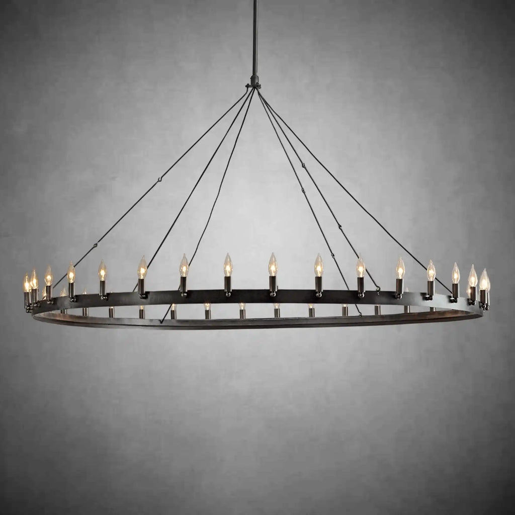 Dania Camina Luxury Vintage Round Chandelier