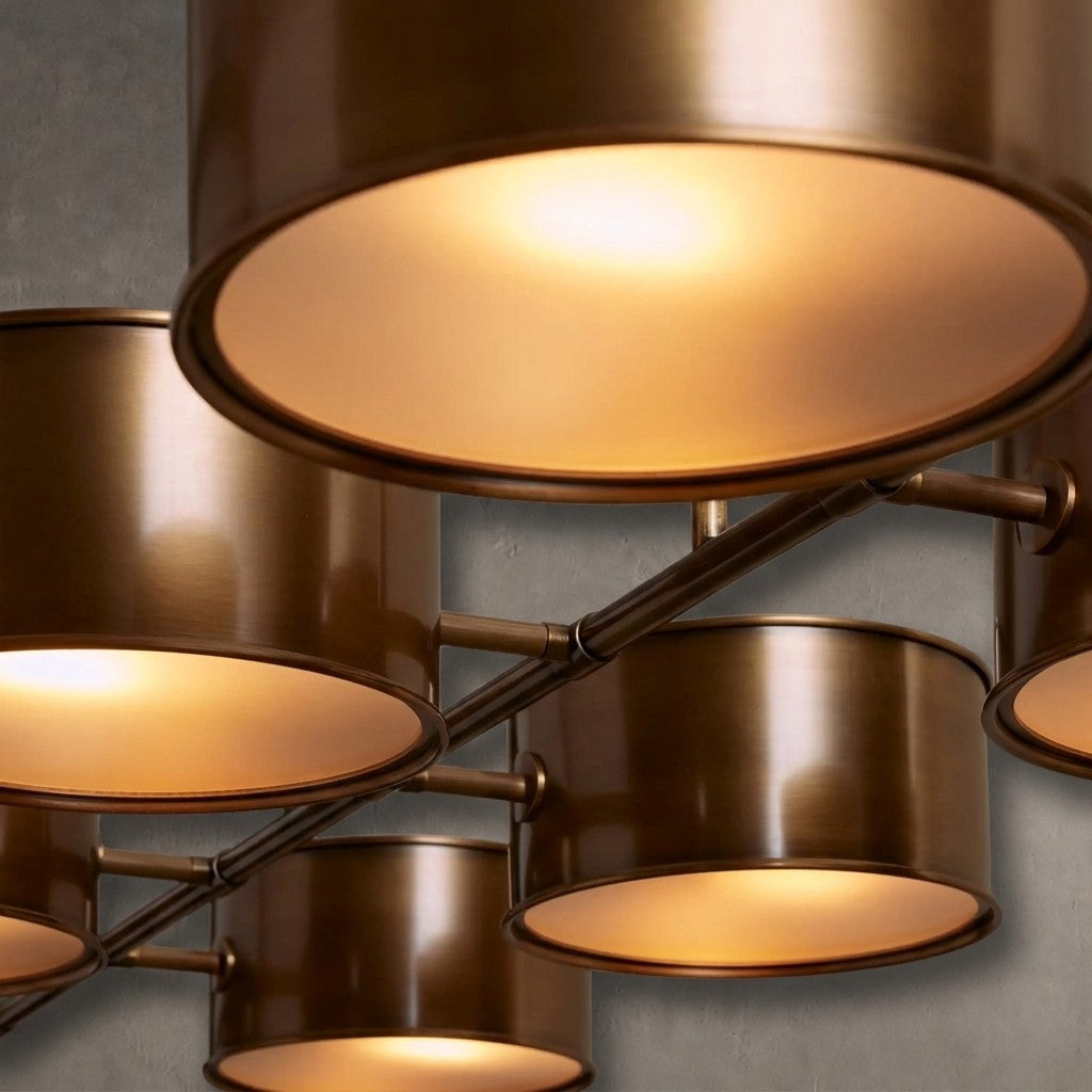 Fervay Metal Linear Chandelier