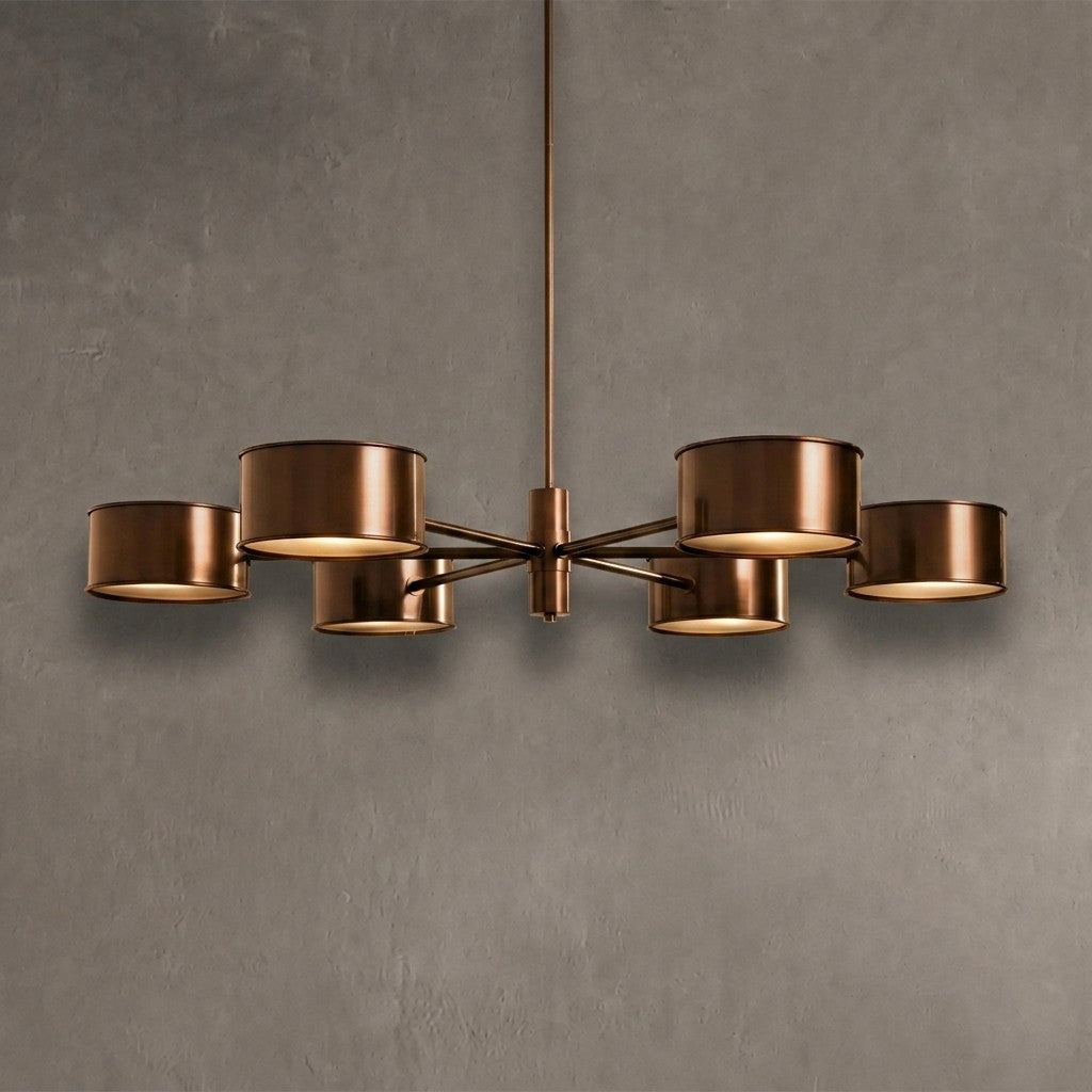Fervay Metal Round Chandelier