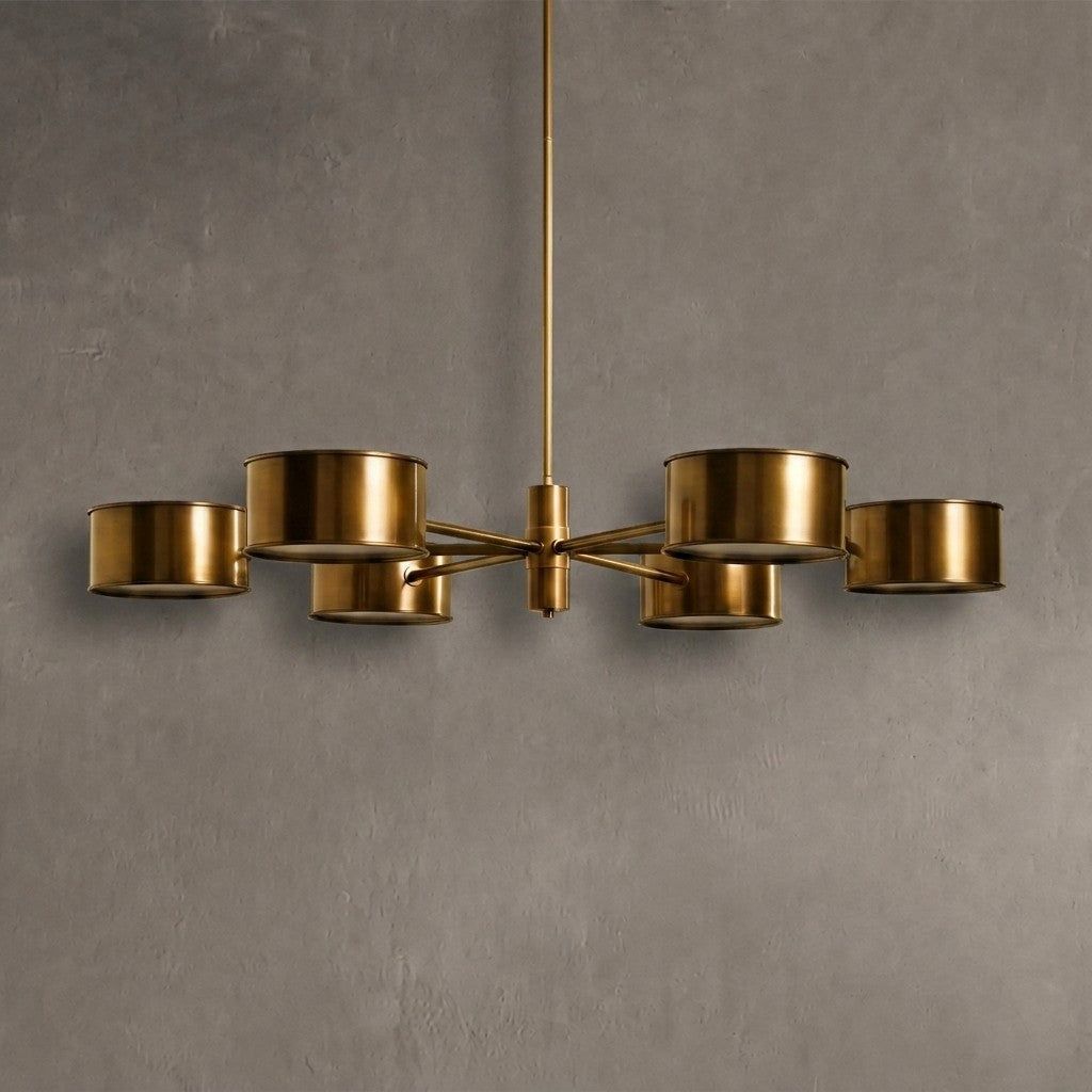 Fervay Metal Round Chandelier
