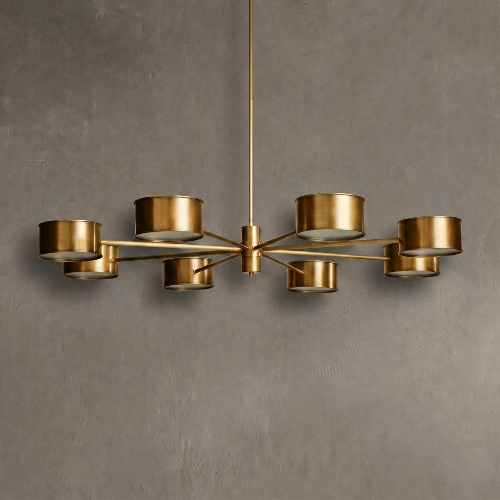 Fervay Metal Round Chandelier