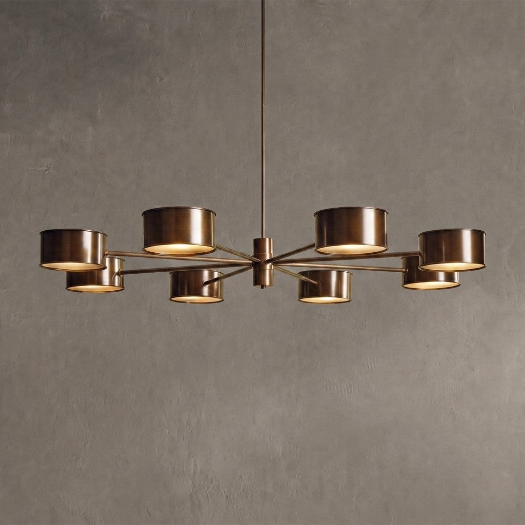 Fervay Metal Round Chandelier
