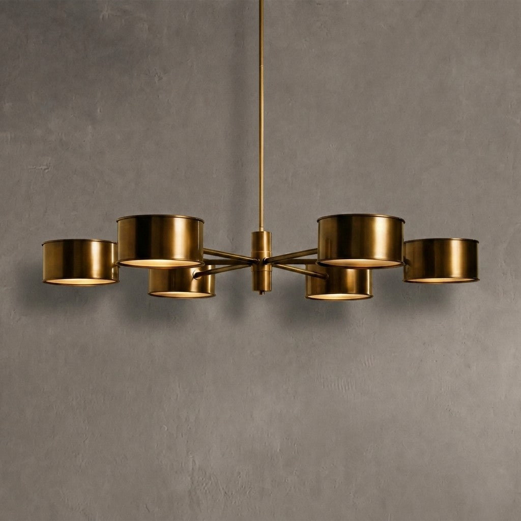 Fervay Metal Round Chandelier