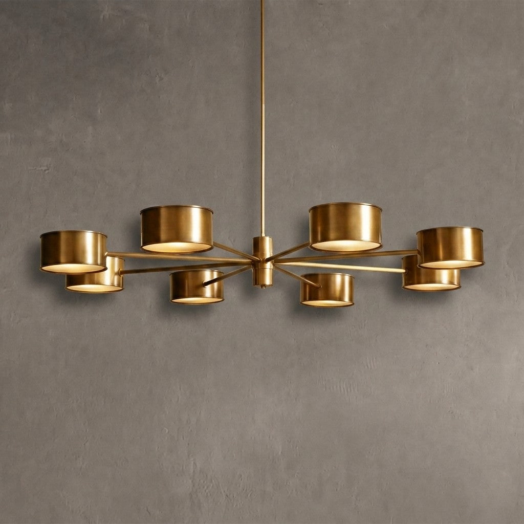 Fervay Metal Round Chandelier