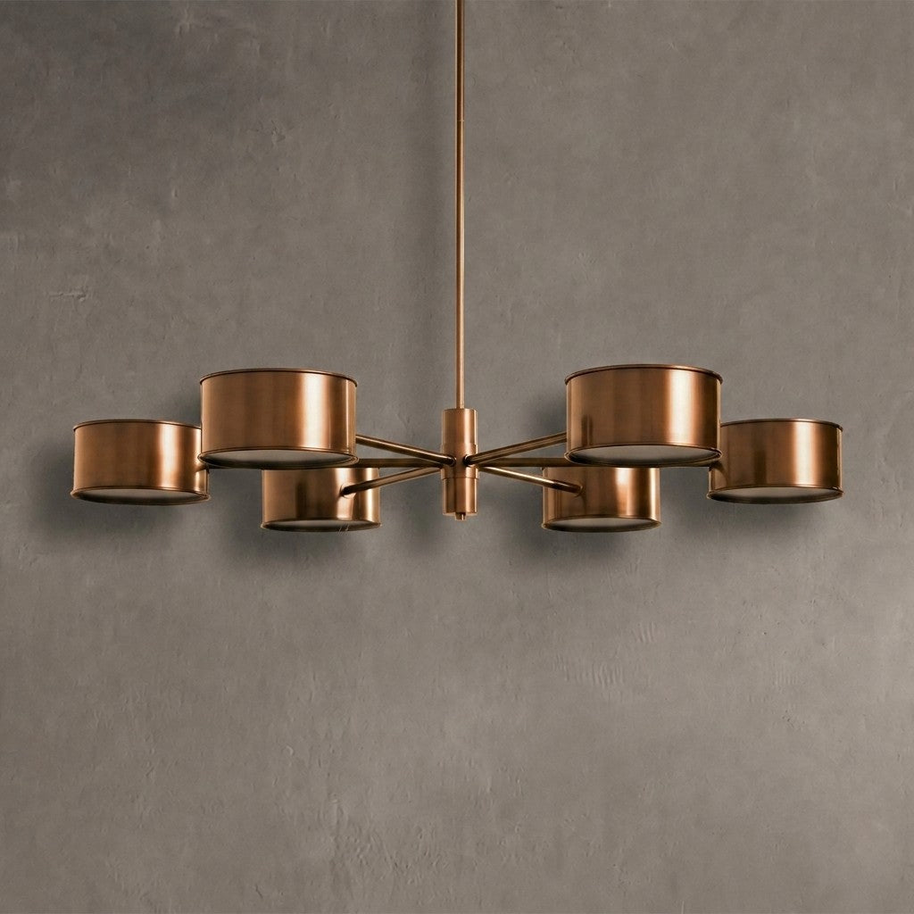 Fervay Metal Round Chandelier