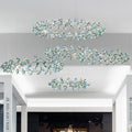 Modern Design Crystal Chandelier with Floral Crown Shape