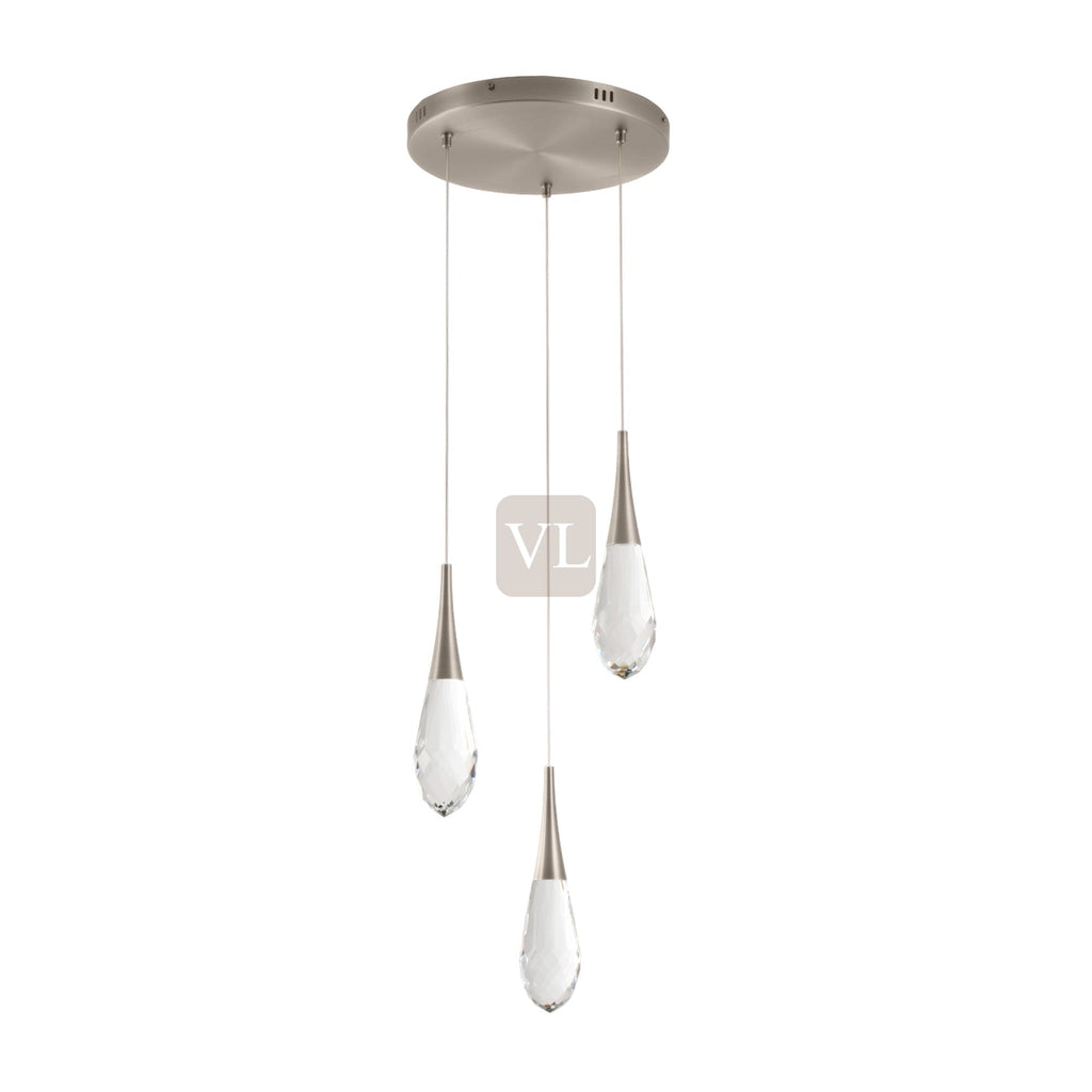 Crystal Drop LED Pendant Light