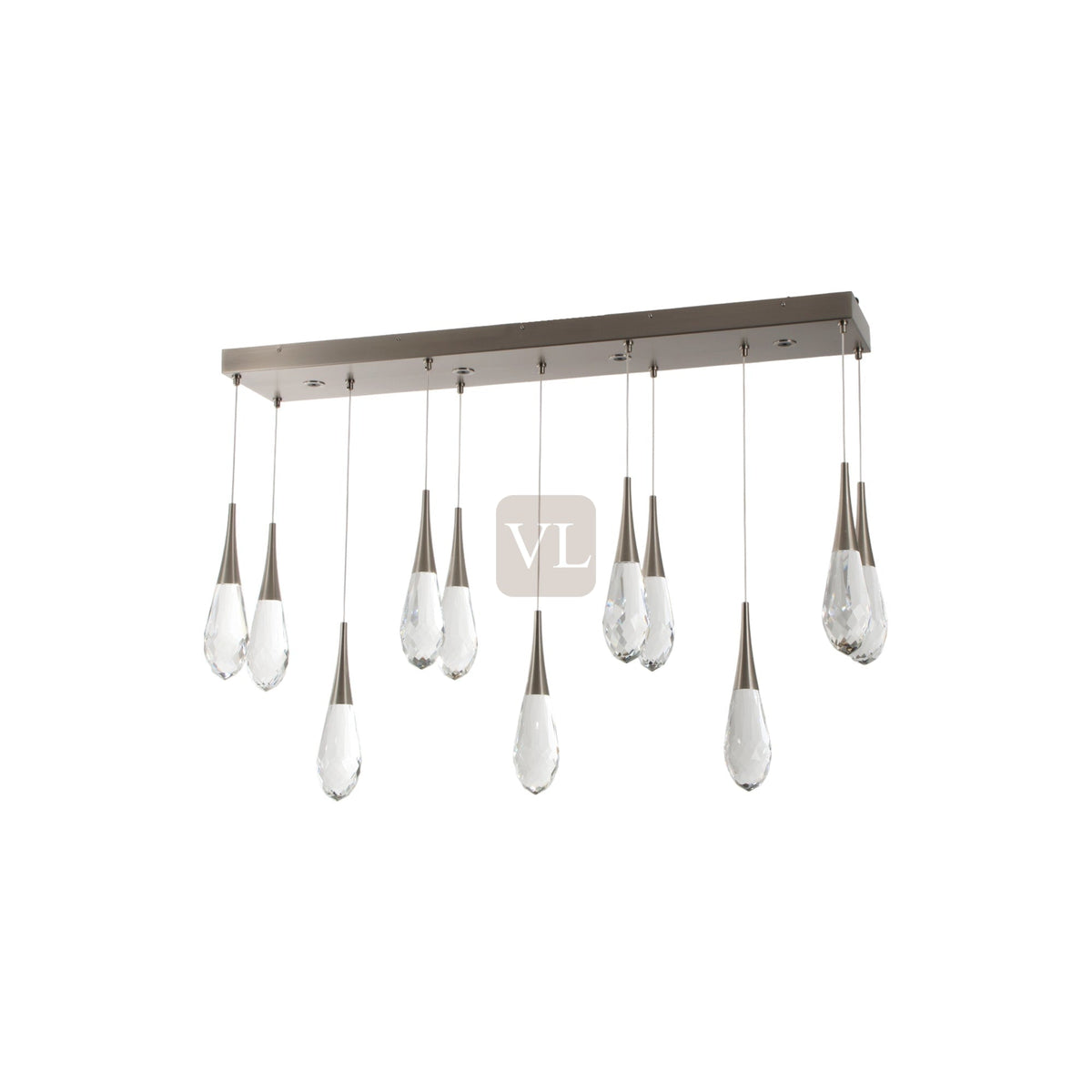 Crystal Drop LED Pendant Light