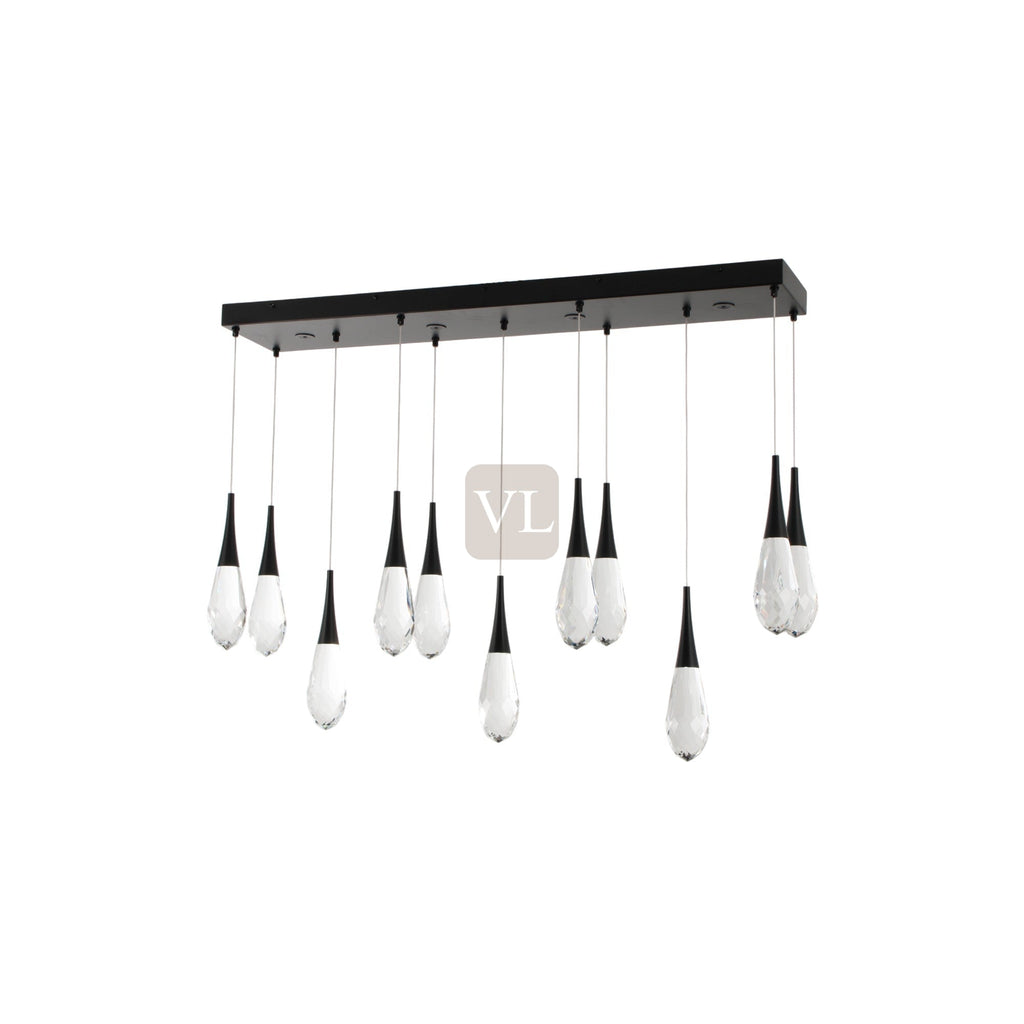 Crystal Drop LED Pendant Light