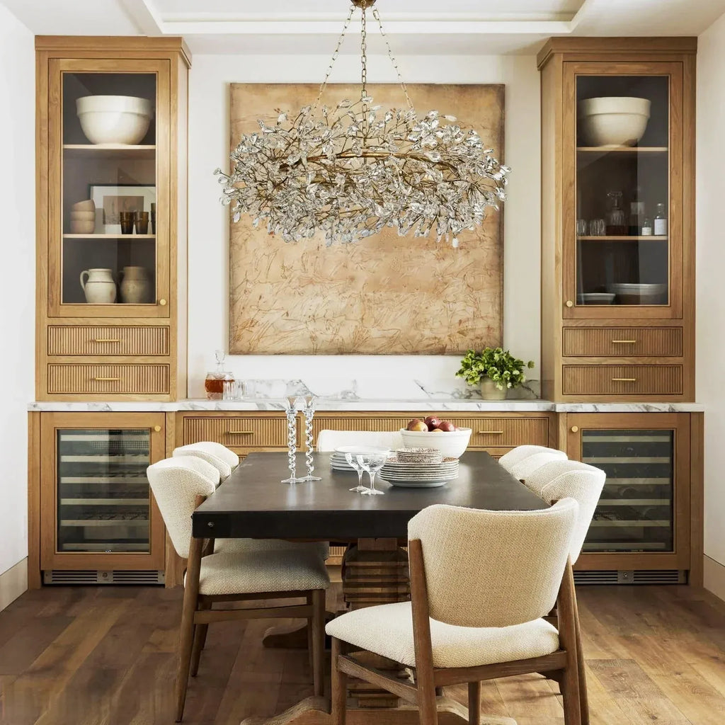 Roselle Crown Chandelier 39" 48" 60"