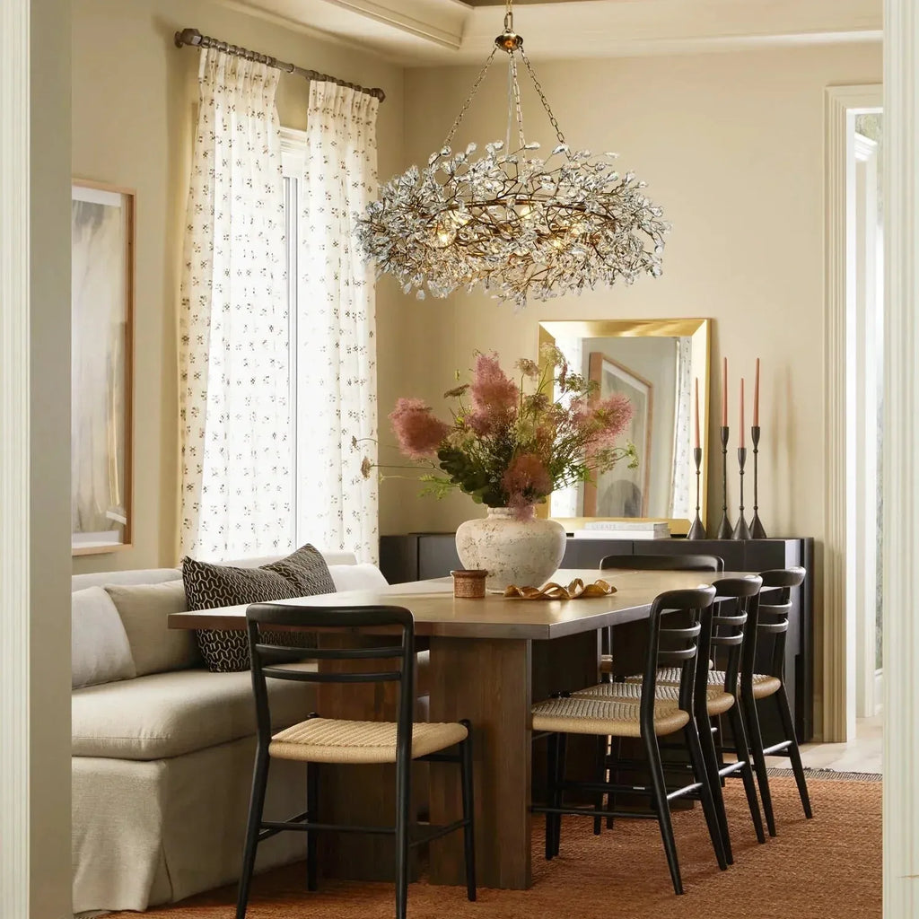 Roselle Crown Chandelier 39" 48" 60"