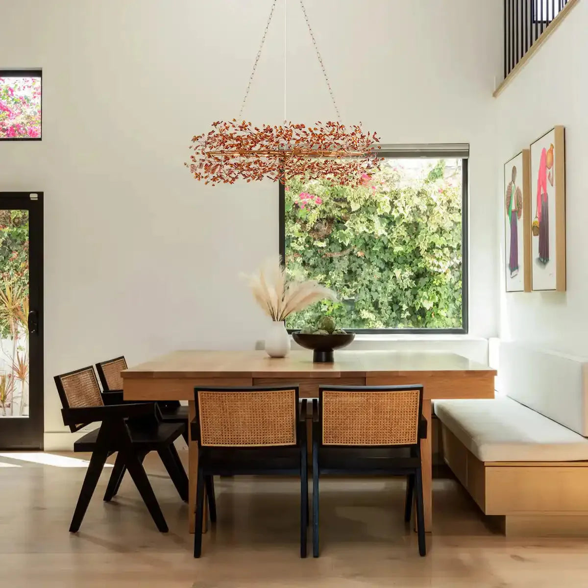Roselle Oval Chandelier 62''74''