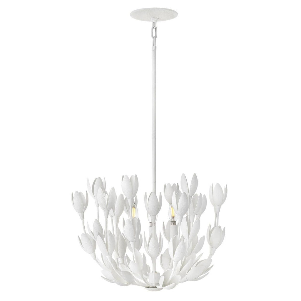 Flora 20 Inch 3-Light LED Chandelier - Delicate Floral Design