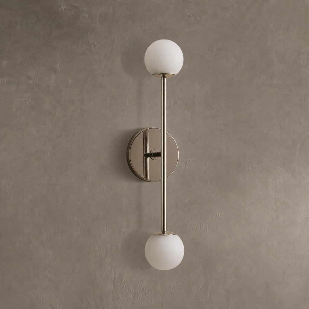 Marlbeau Alabaster Double Wall Sconce