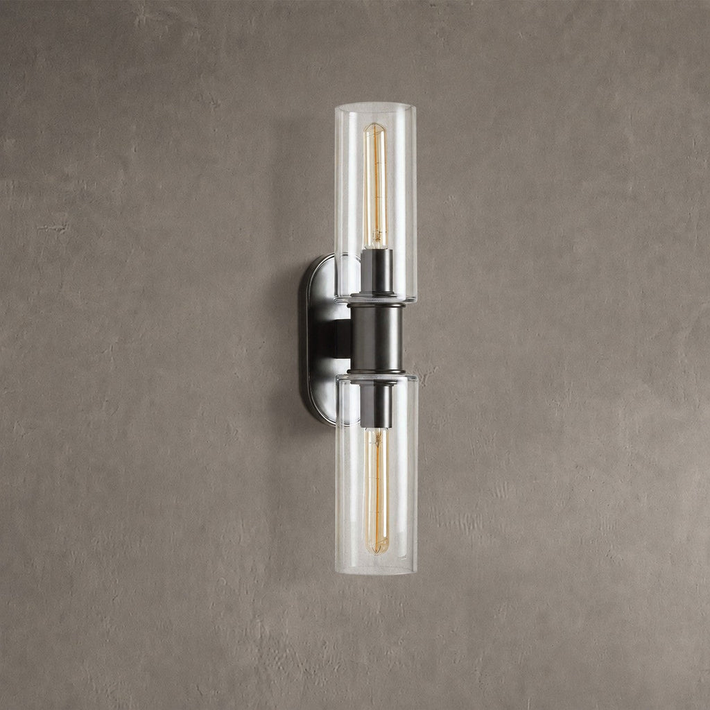 Kelvridge 2-Light Wall Sconce in Clear