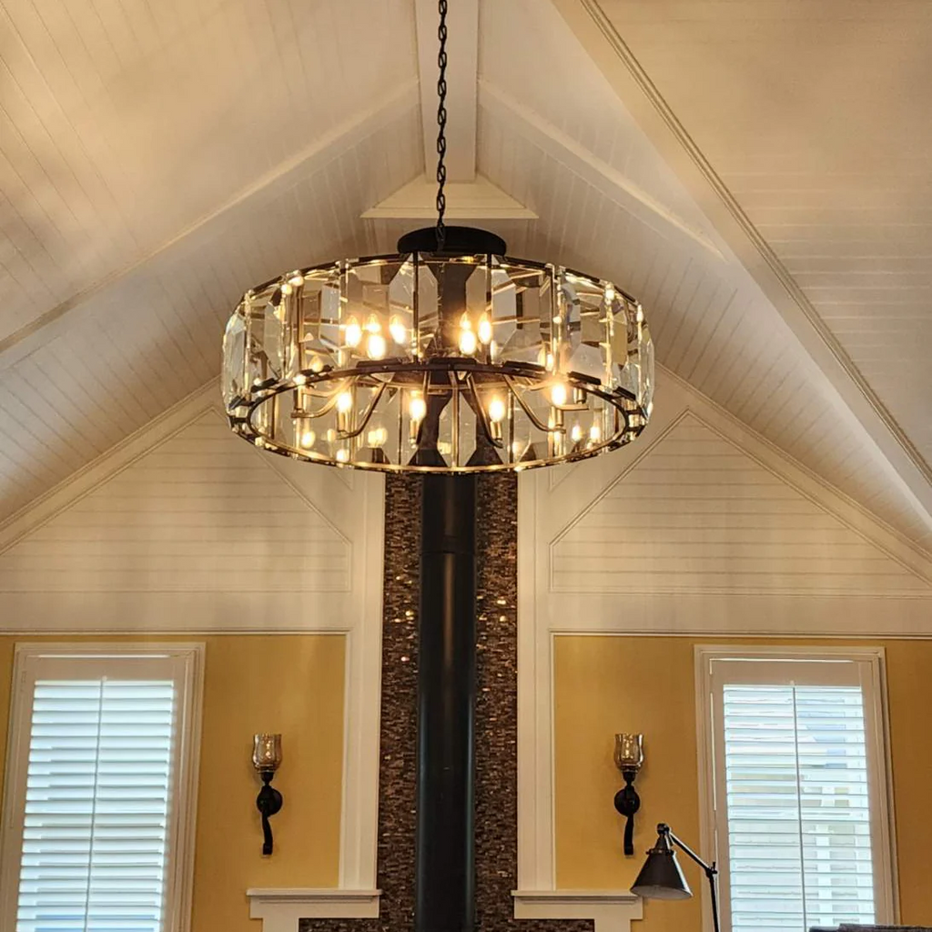 Harlew Crystal Round Chandelier 19''31''43''60''