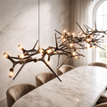 Pendant Light  Modern LED Chandelier Adjustable Iron Dimmable 10-45 Bulbs
