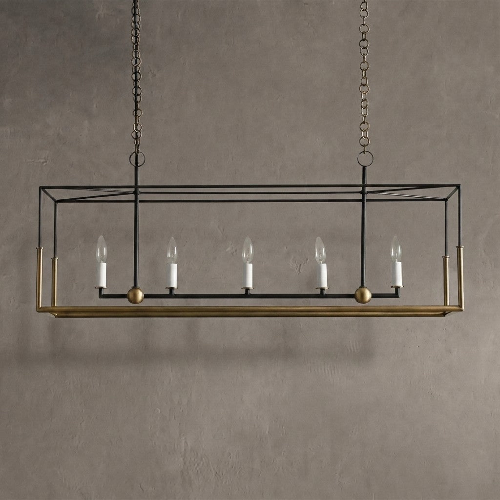 Holvane 5-Light Linear Chandelier