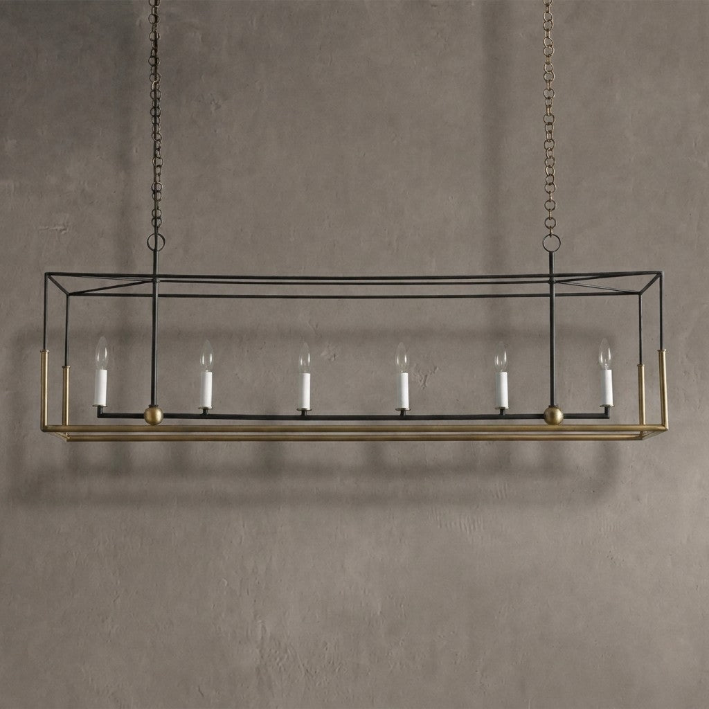 Holvane 6-Light Linear Chandelier