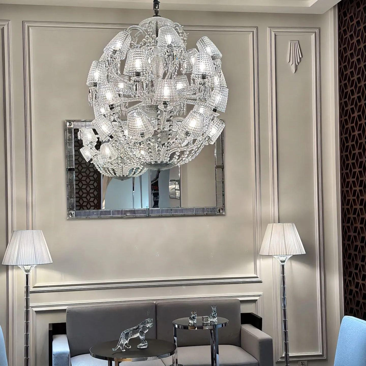 Bakala Le Roi Soleil Crystal Chandelier