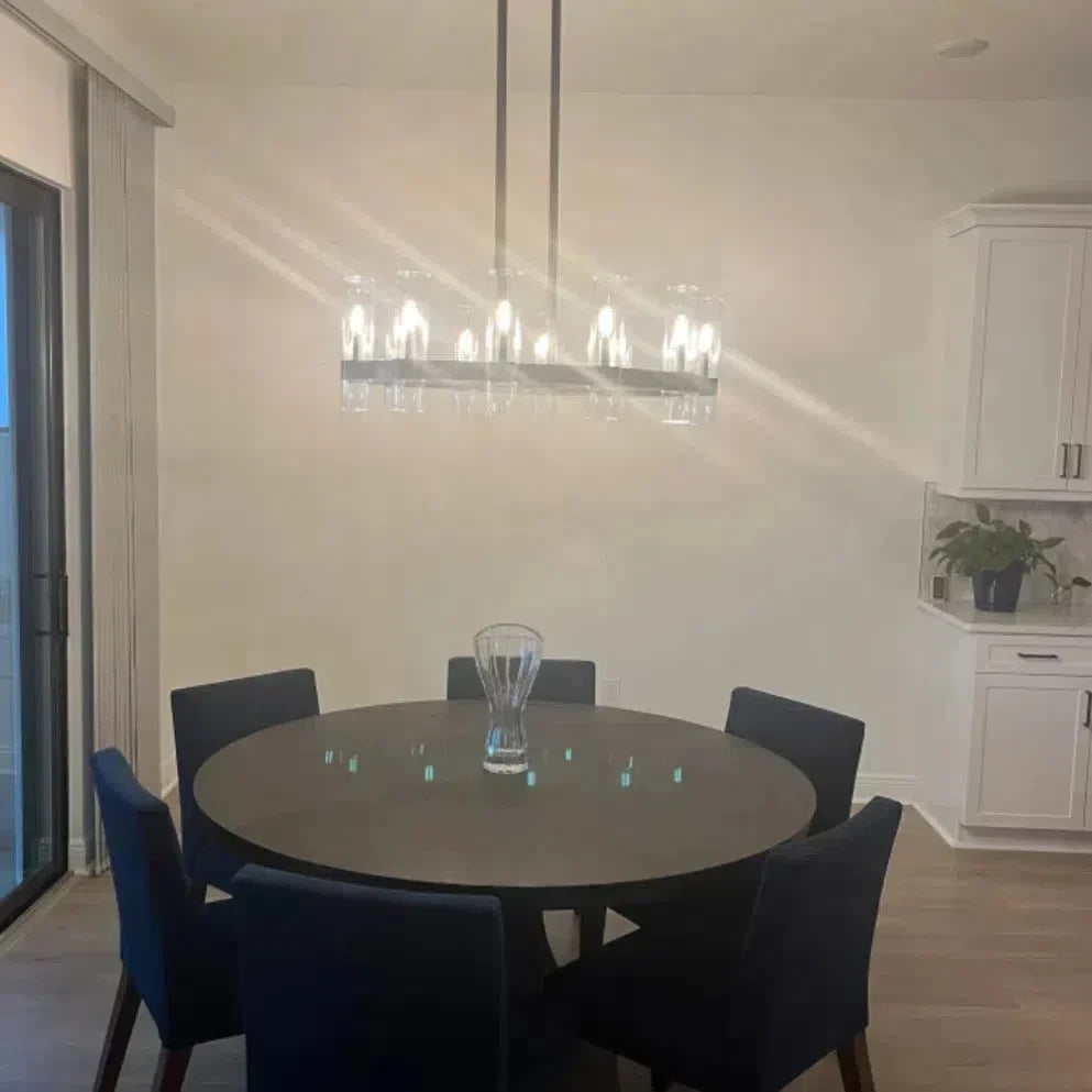 Lavelle Glass Round Chandelier 48"