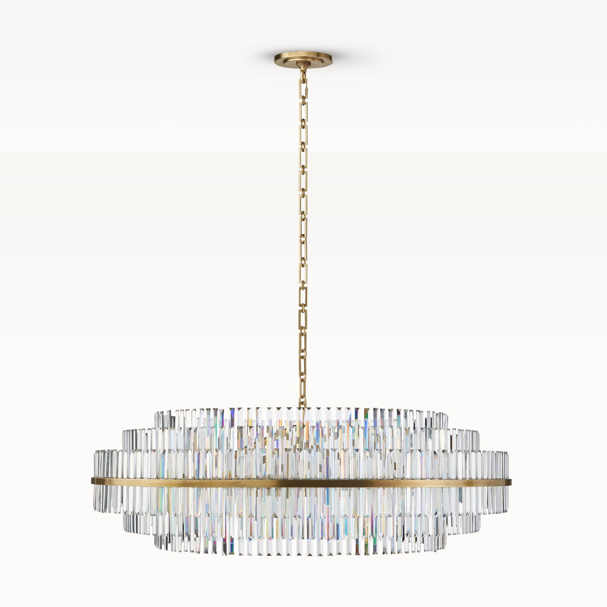 Vienna Round Crystal Chandelier 22"/48"