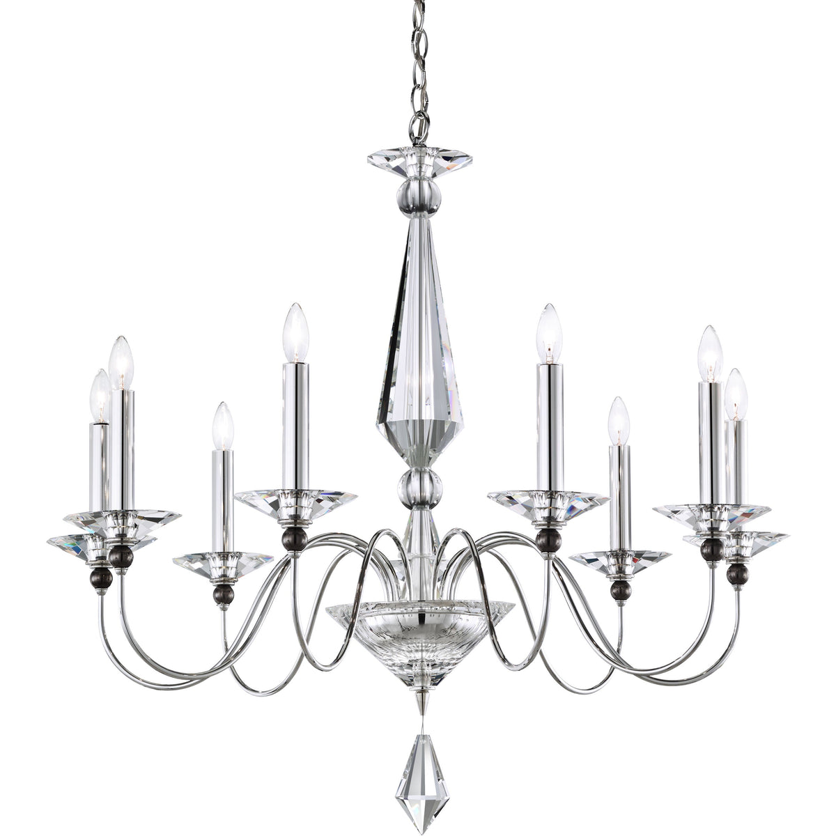 Jardine Crystal Chandelier 33"