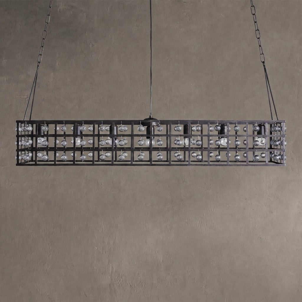 Ferrona Rectangular Chandelier 7 Light