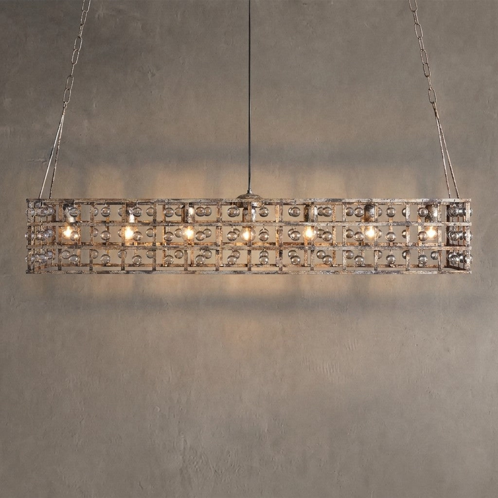 Ferrona Rectangular Chandelier 7 Light