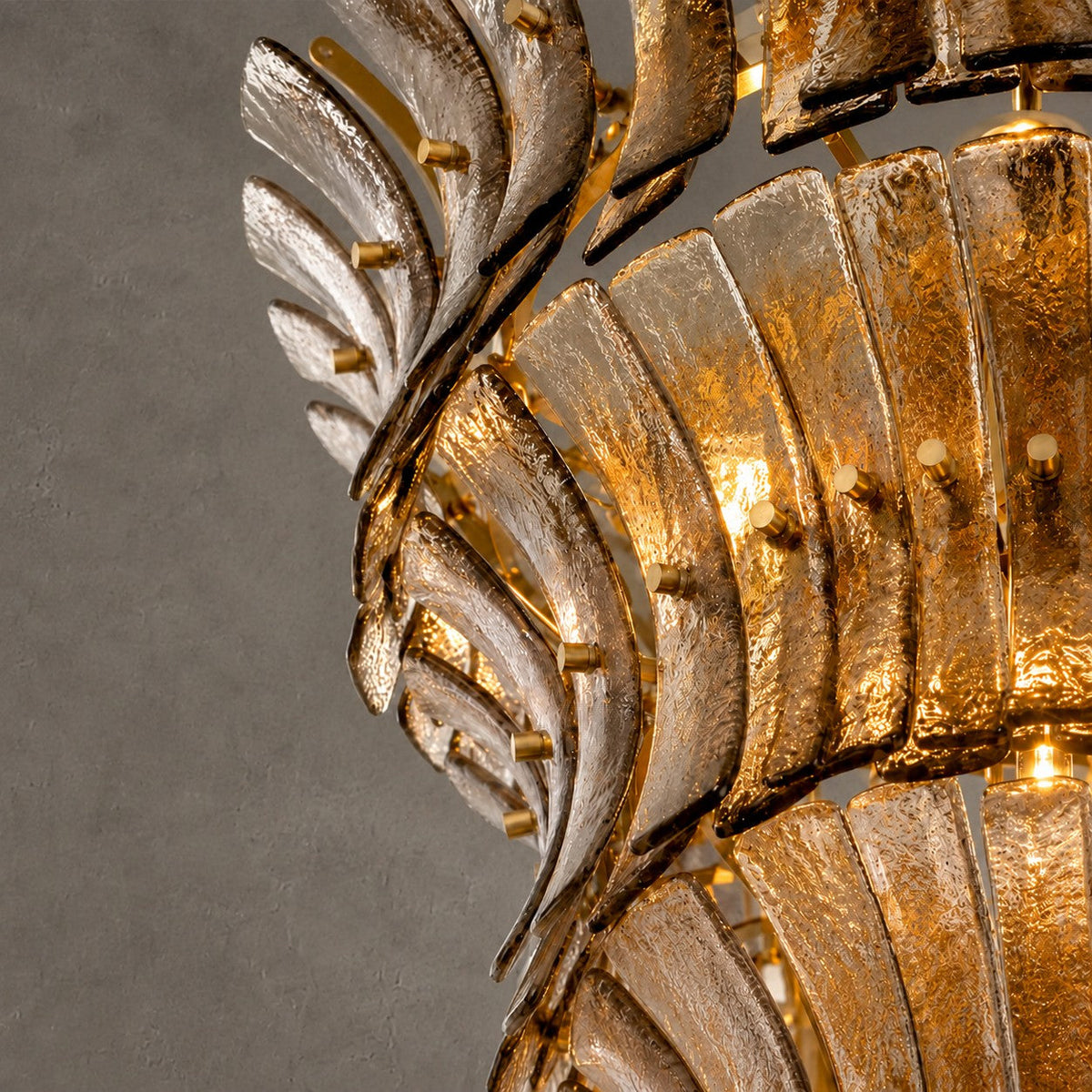 Chandelier Artisan Murano Style