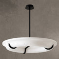 Chandelier Halo Drift Ring Plaster LED