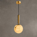 Solenne Sphere Alabaster Pendant Light