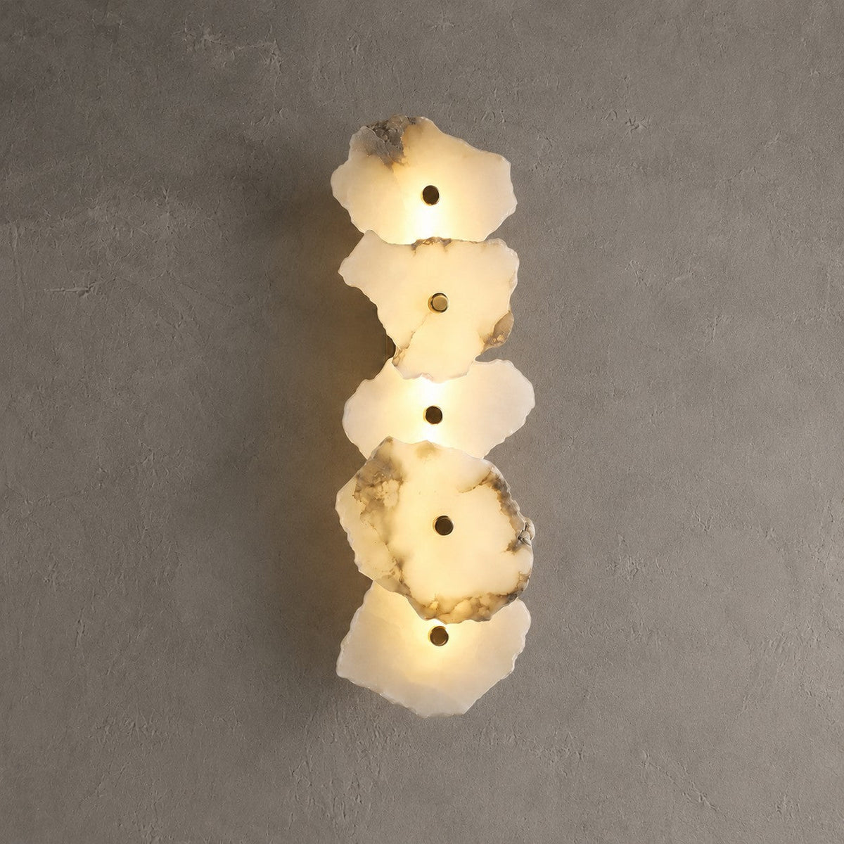 Wall Sconce  Spanish Alabaster Organic Modern