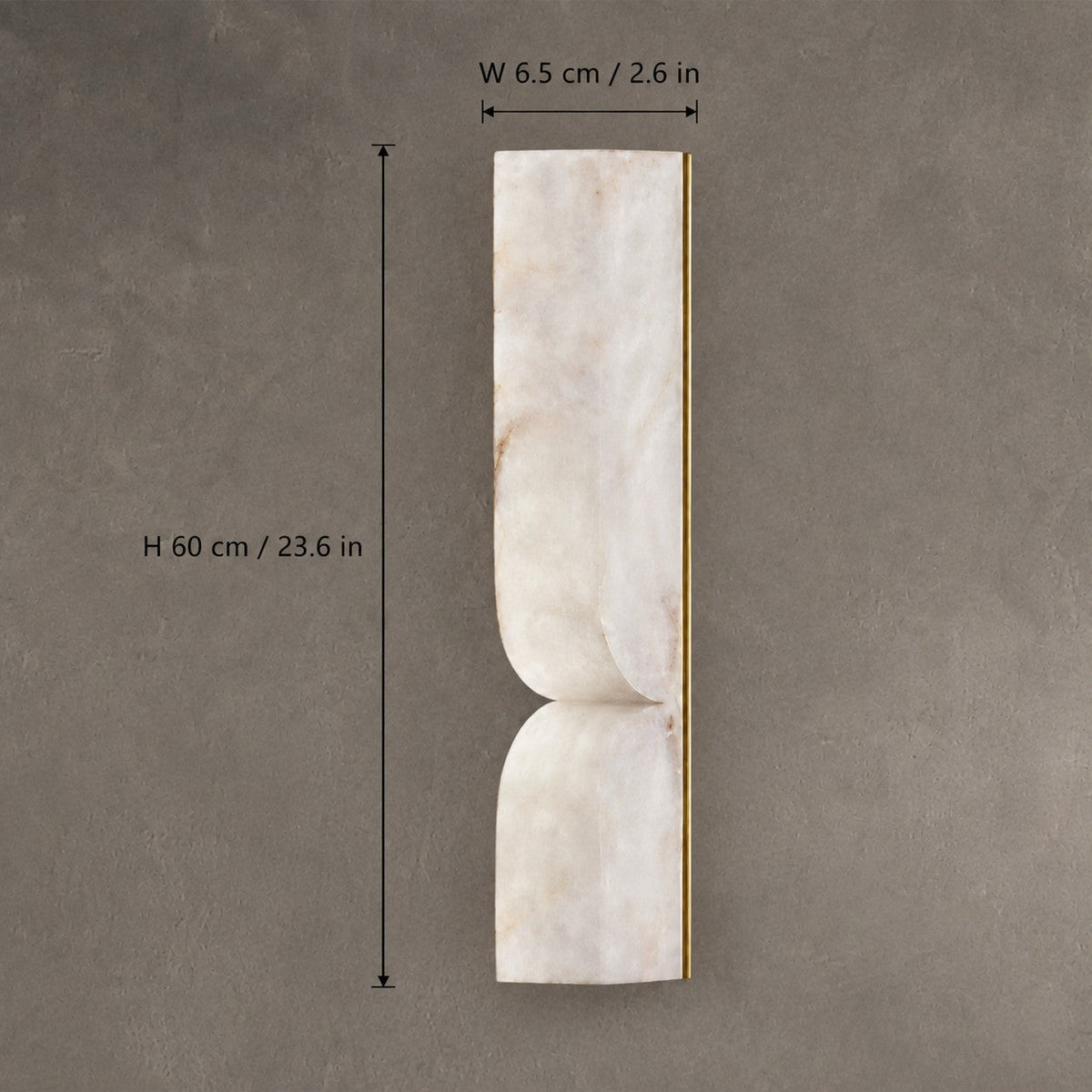 Avenor  Living Room Wall Sconce Spanish Alabaster Minimalist