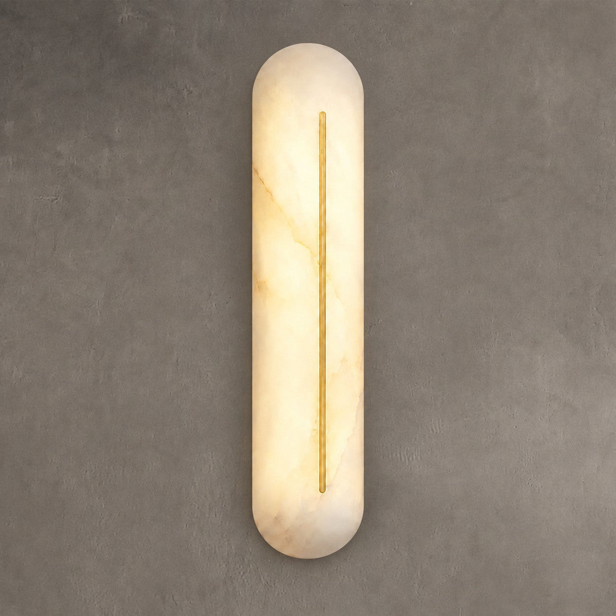 Valora  Living Room Wall Sconce  Spanish Alabaster Minimalist