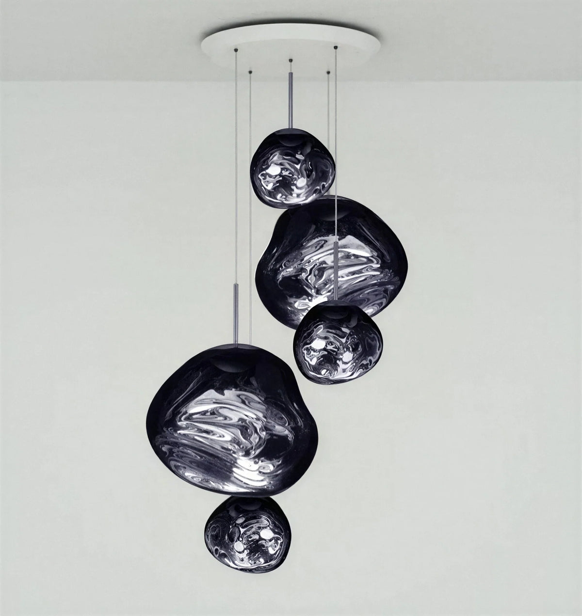 Modern Rock Glass Special Shape Pendant Lighting