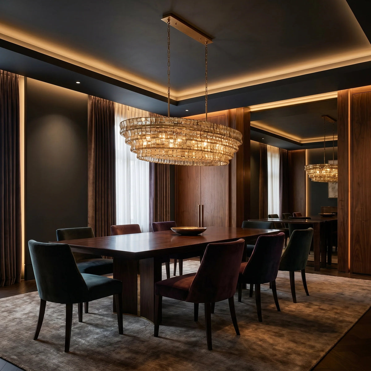 Ghiandor Oval Chandelier
