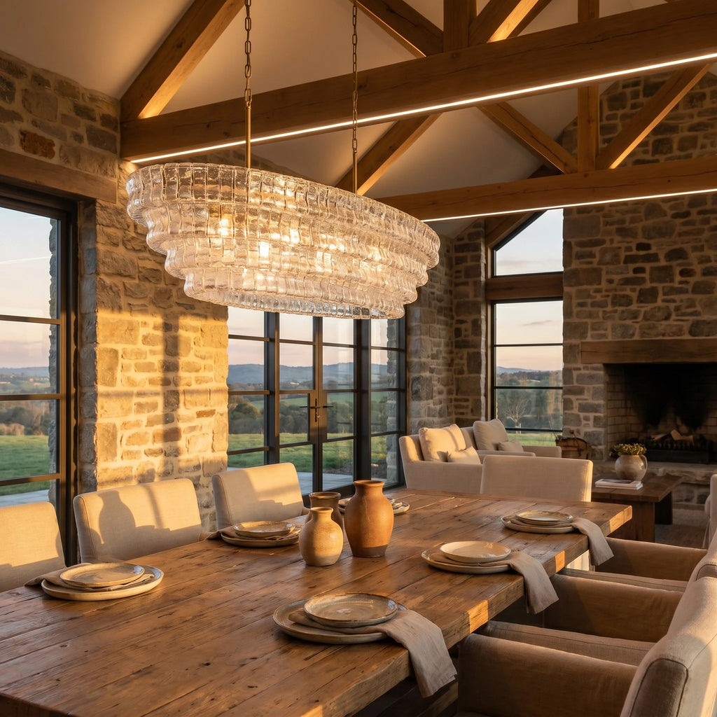 Ghiandor Oval Chandelier