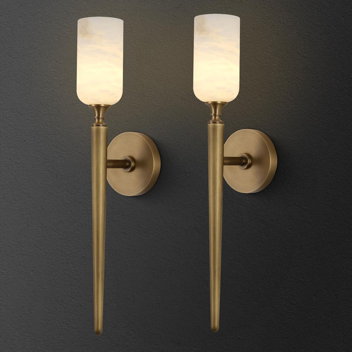 Monty Alabaster Wall Sconces - view 9